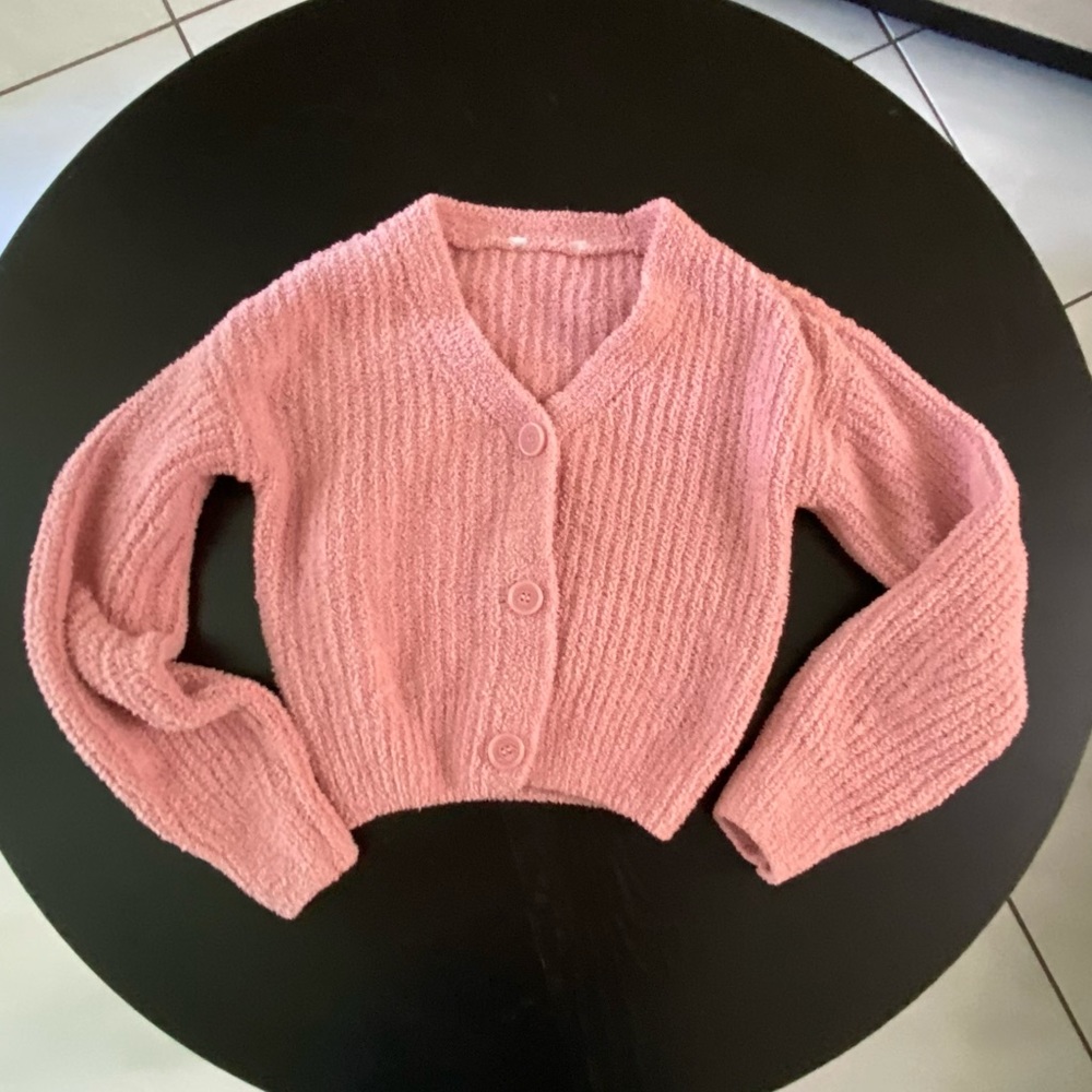 Plush jacket/cardigan